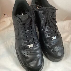 Nike Air Force Ones Black Size 14